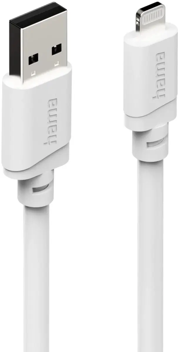 Hama 00201801 USB-A naar Lightning Kabel 2m - Wit