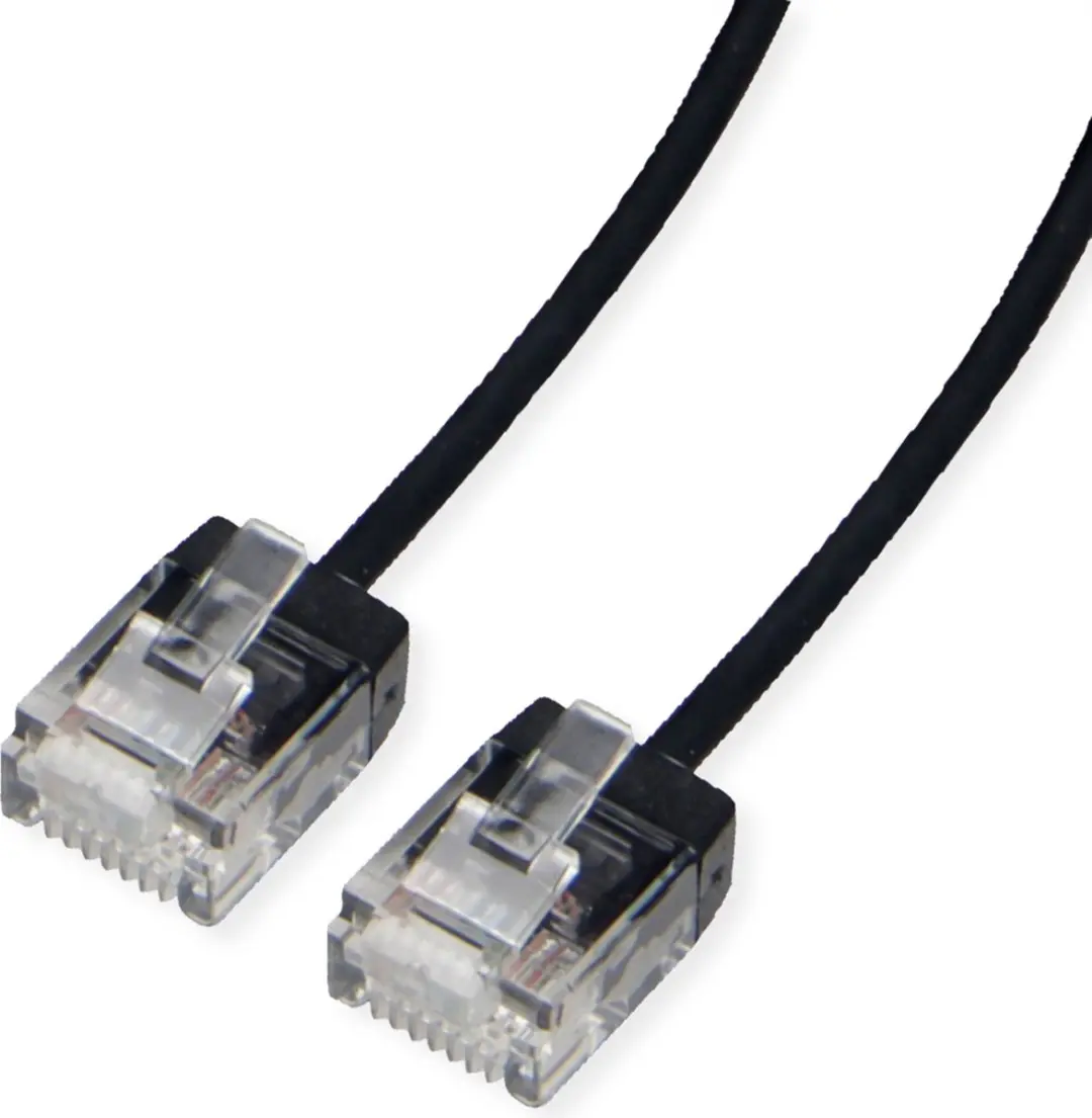 Roline UTP Patchkabel Cat.6A 0,5m - LSOH - Zwart