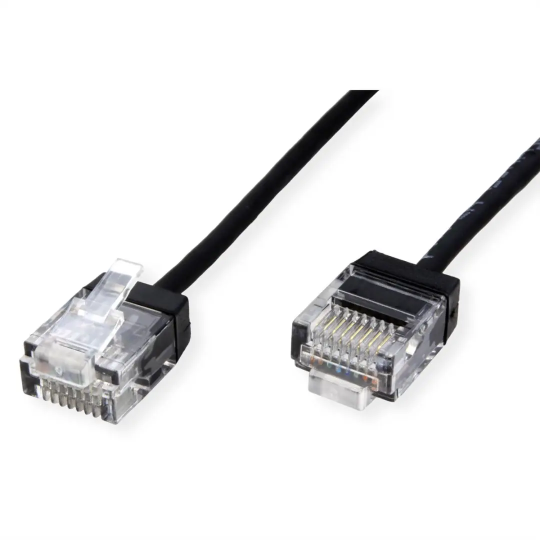 Roline UTP Patchkabel Cat.6A 0,5m - LSOH - Zwart