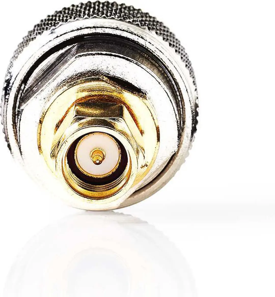 Nedis SMA Male Verguld Adapter 50 Ohm - 2 Stuks