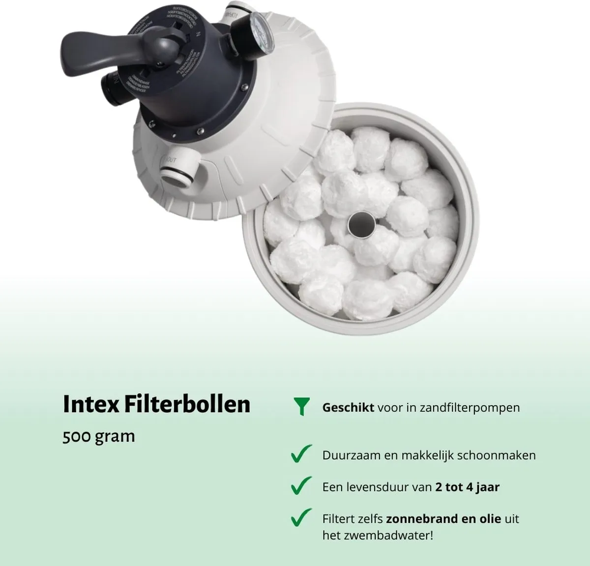 Intex 26646GS Zandfilterpomp 6000L/u - Wit