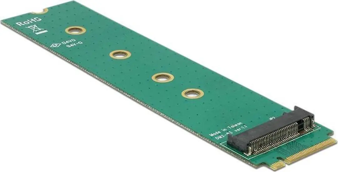 Delock M.2 Key M naar Key A Adapter 65699