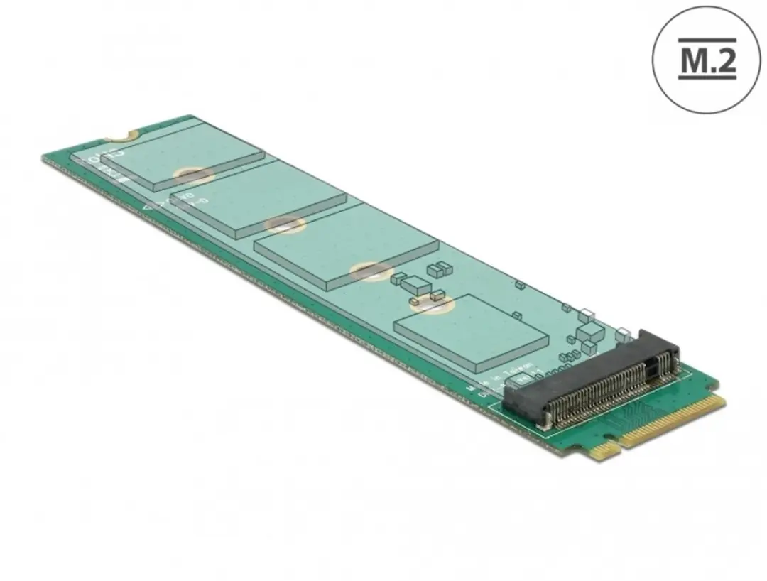Delock M.2 Key M naar Key A Adapter 65699