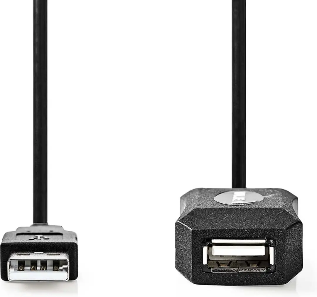 Nedis CCGL60EXTBK50 USB 2.0 Kabel 5m
