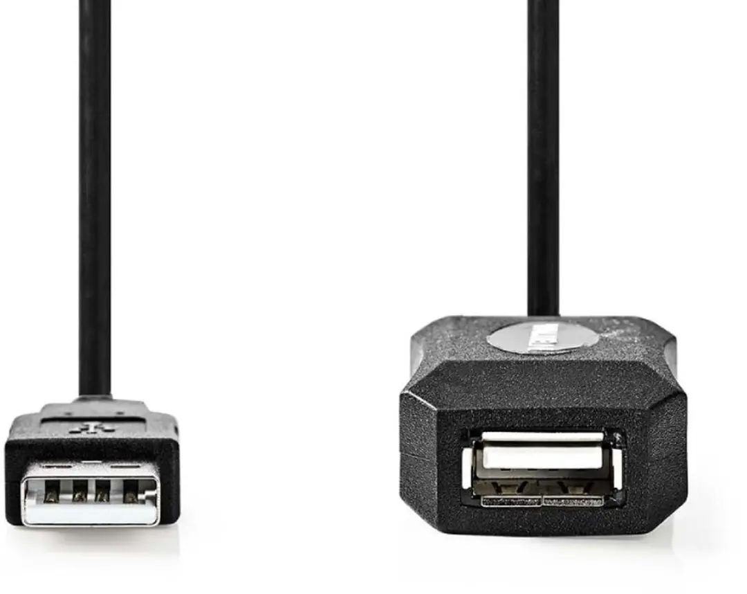 Nedis CCGL60EXTBK50 USB 2.0 Kabel 5m - Zwart