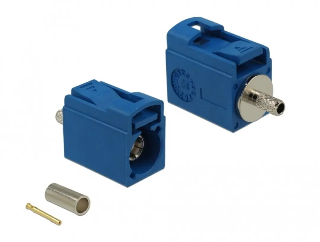 Delock FAKRA C Jack 21mm Blauw