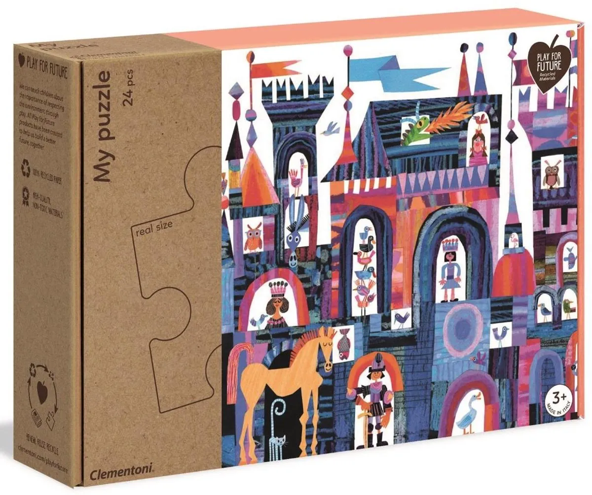 Clementoni Mijn Puzzel Kasteel 24 Stuks - Multi