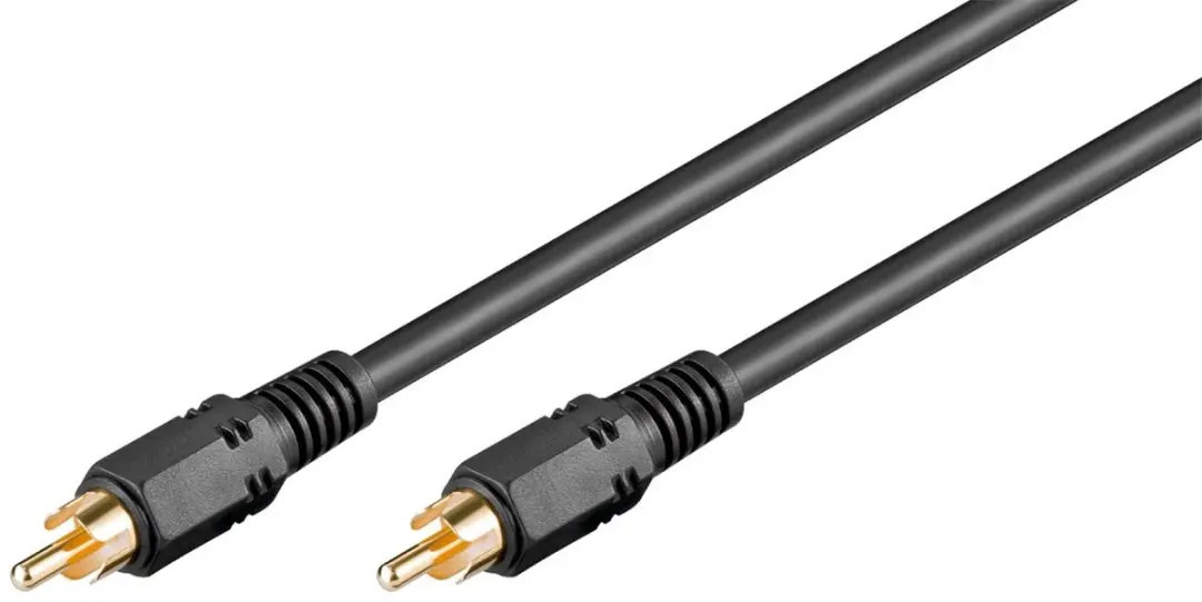 Goobay Tulp Coaxiale Audiokabel 2m - 10 Stuks