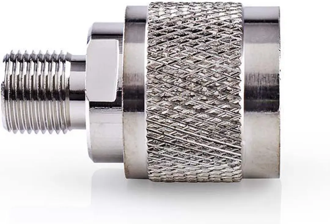 Nedis CSGP42941ME Satellietadapter N-Male F-Female