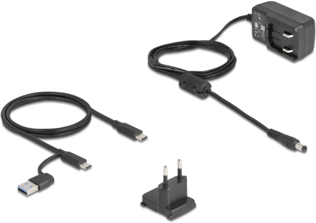 Delock 64280 USB 10Gbps Docking Station - M.2/NVMe/SATA - Zwart
