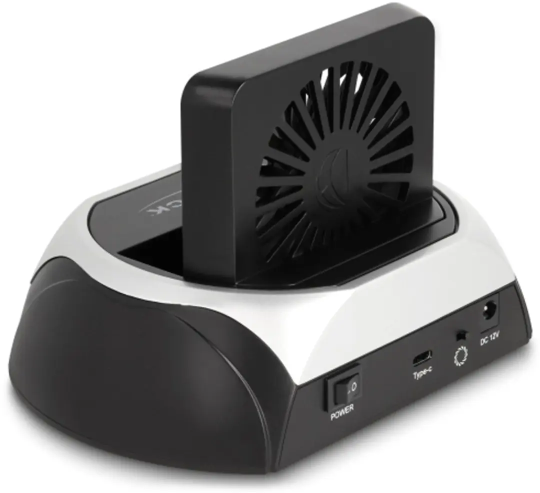 Delock 64280 USB 10Gbps Docking Station - M.2/NVMe/SATA - Zwart