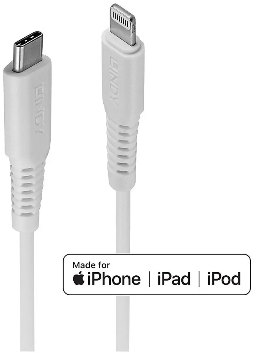 Lindy 31318 USB-kabel Apple Lightning naar USB-C 3.0m