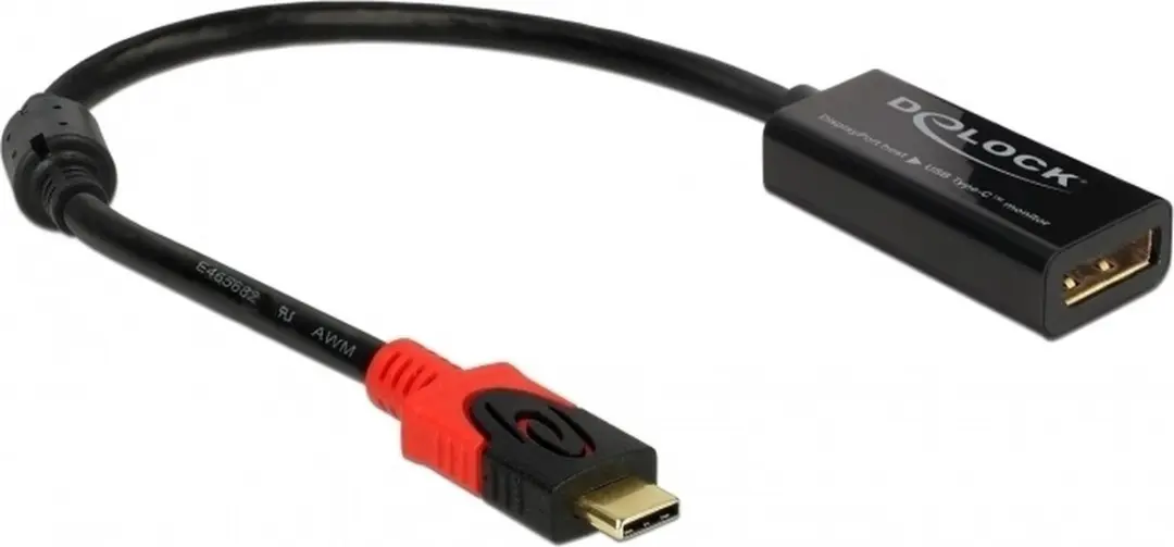 Delock DisplayPort naar USB-C Adapter 4K 60Hz