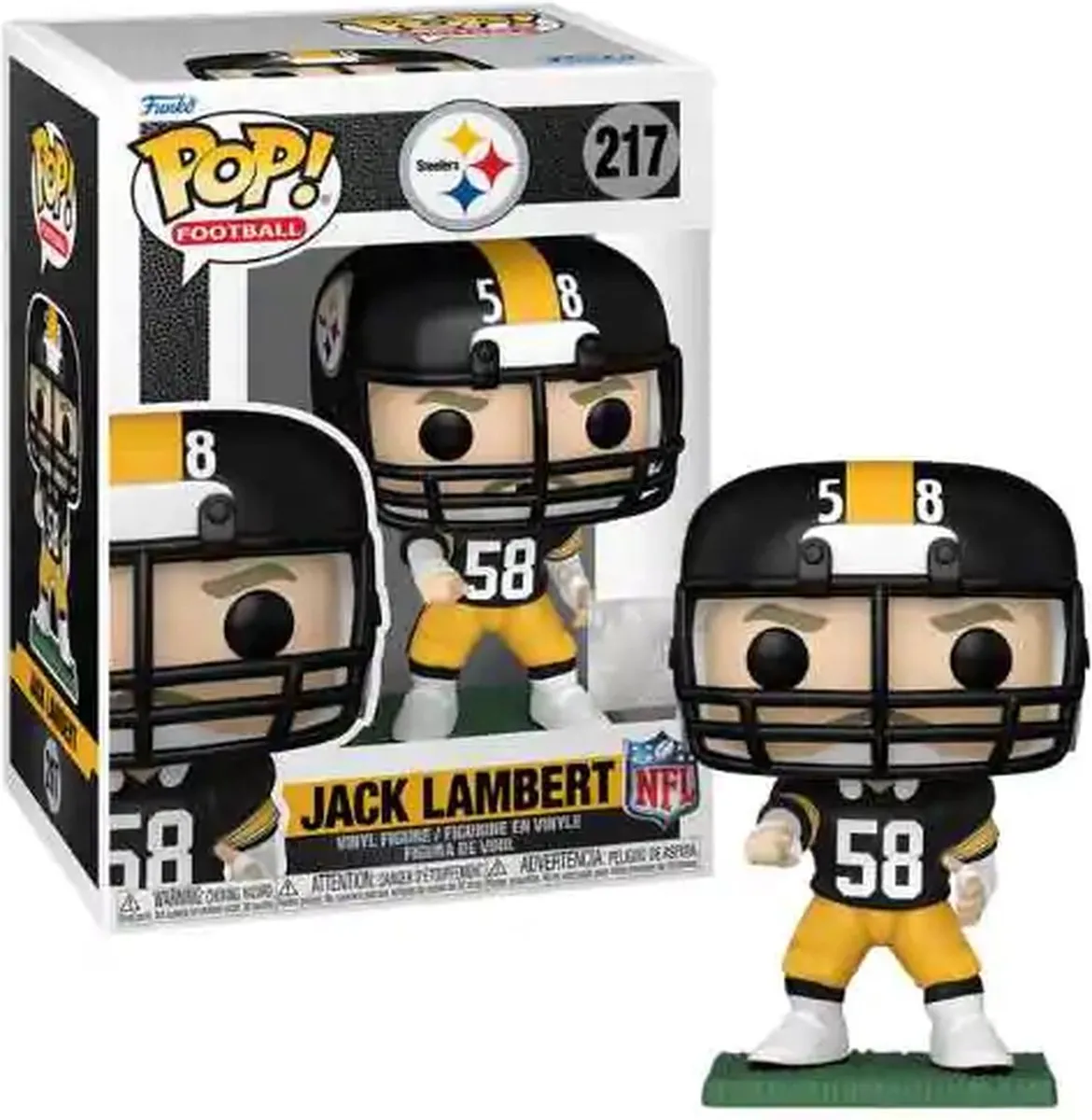 Funko Pop! Football NFL Steelers Jack Lambert #217