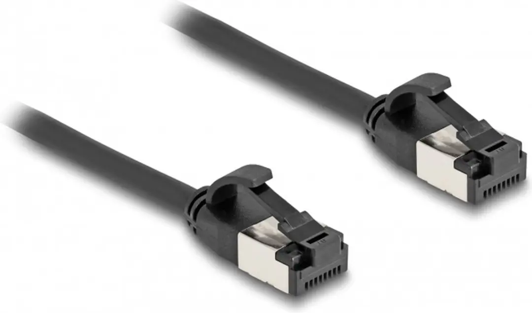 Delock Cat.8.1 RJ45 Kabel 2m - Zwart