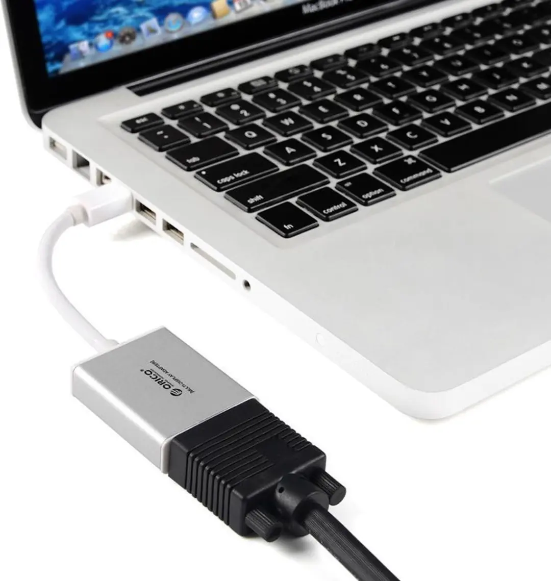 ORICO ORI-DMP3V-SV Mini DisplayPort naar VGA Adapter - 1920x1080 - Zilver