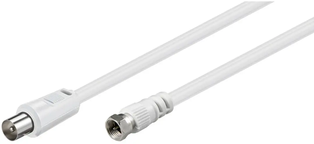 Goobay Coax IEC Kabel 2,5m - 10 Stuks