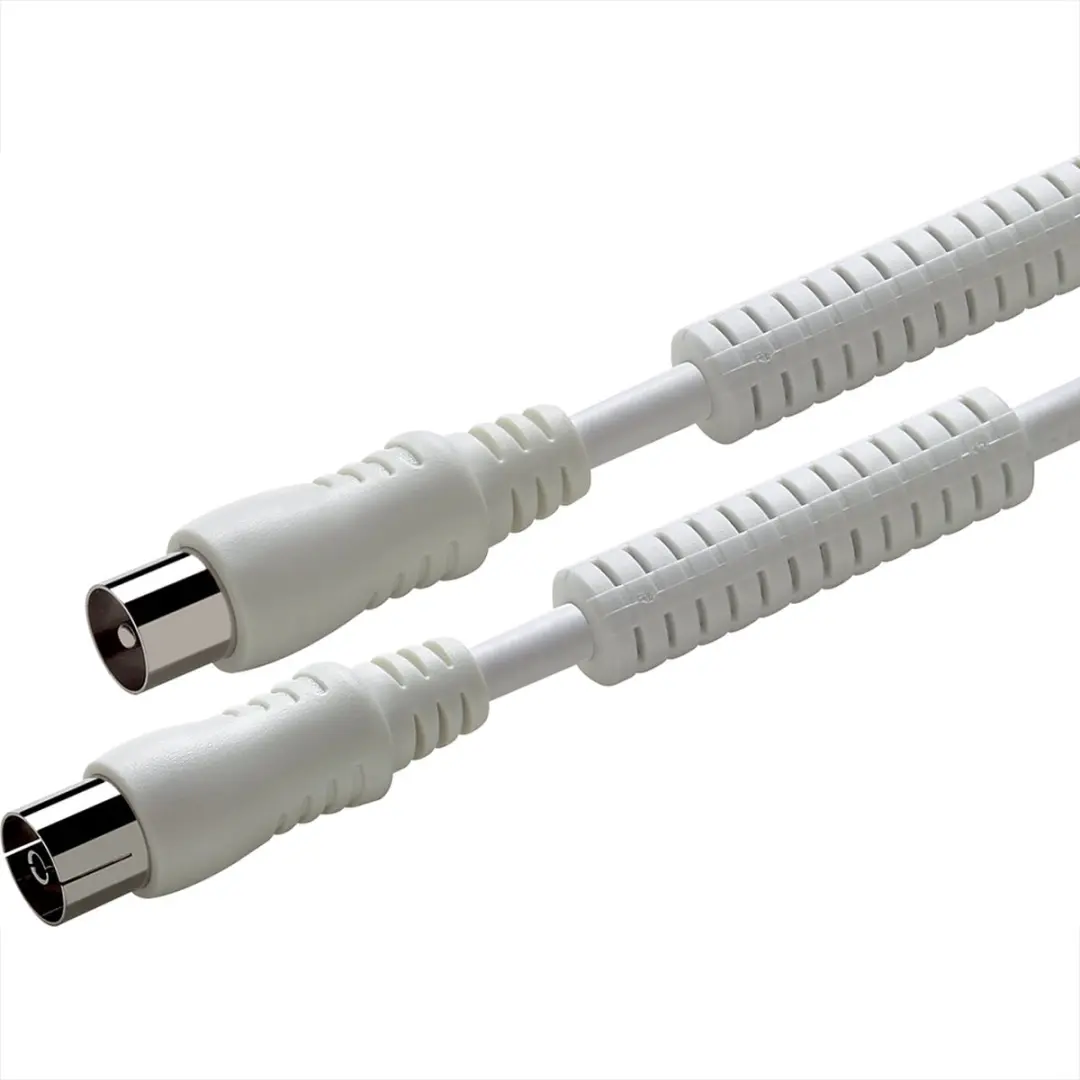 Scanpart Aansluitkabel 9.5mm M-F 5m - Wit