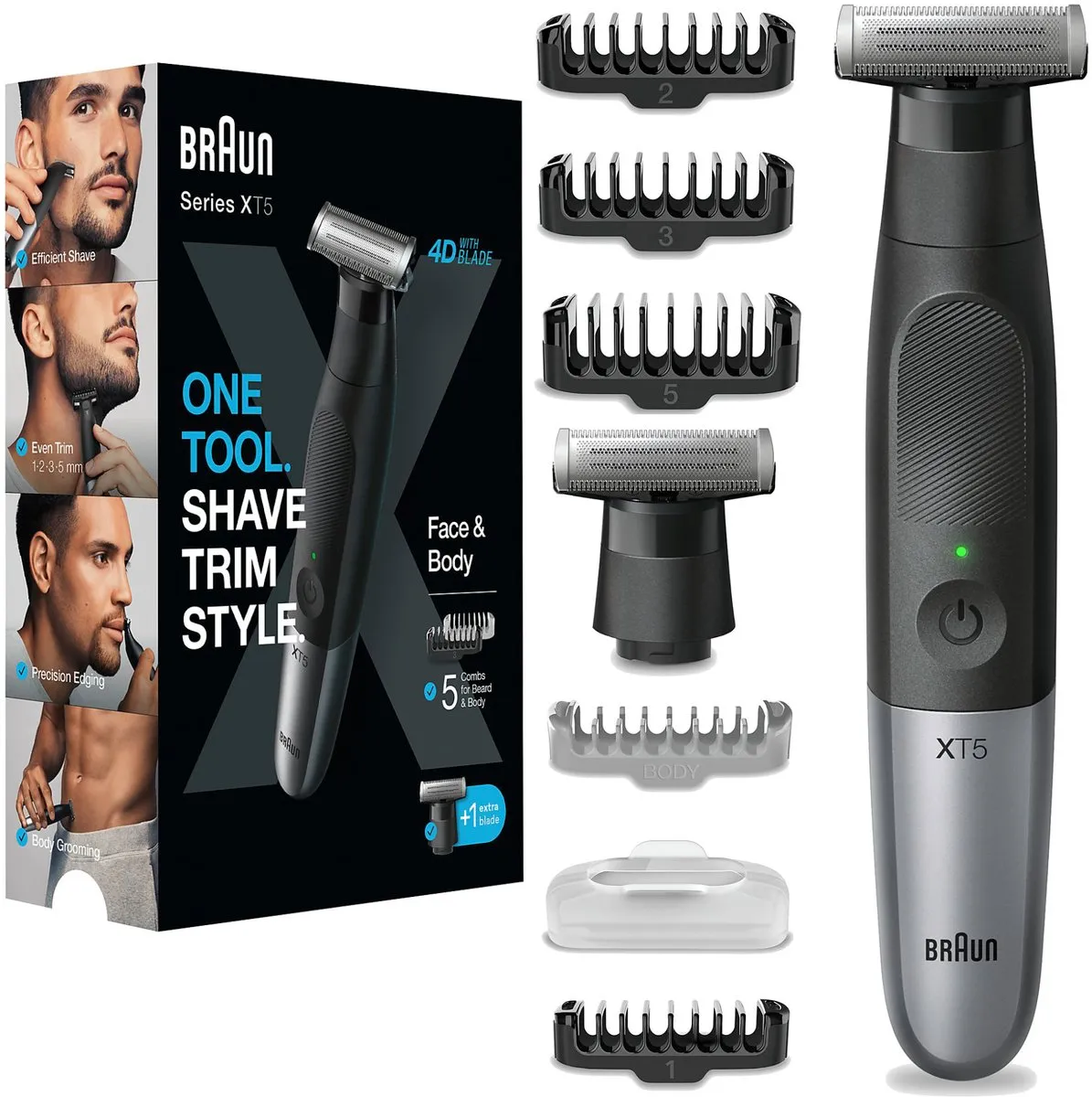 Braun XT5 Series Trimmer Face & Body