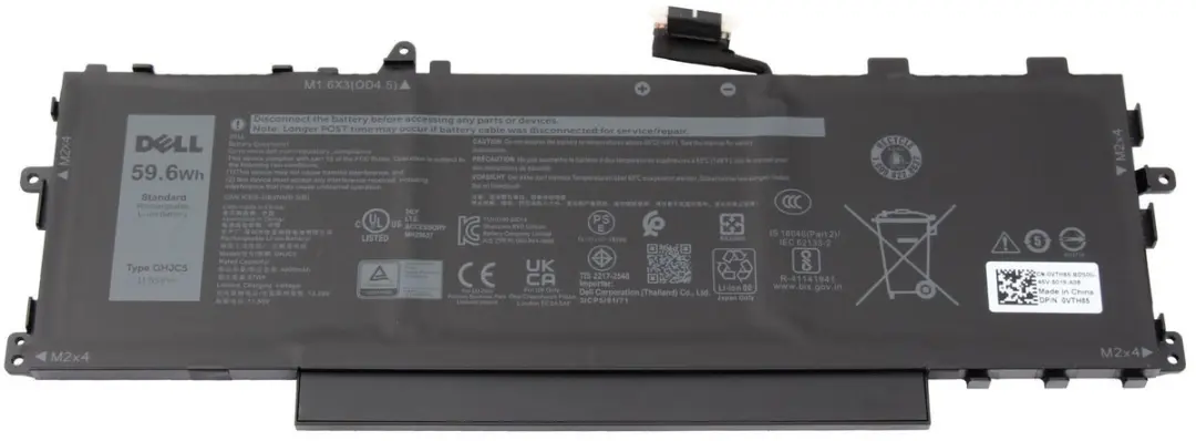 Dell 0VTH85 Batterij - 59,28Wh