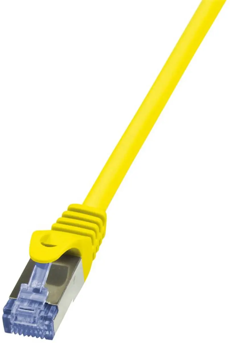Logilink CQ3087S Netwerkkabel CAT 6A S/FTP 7.5m Geel