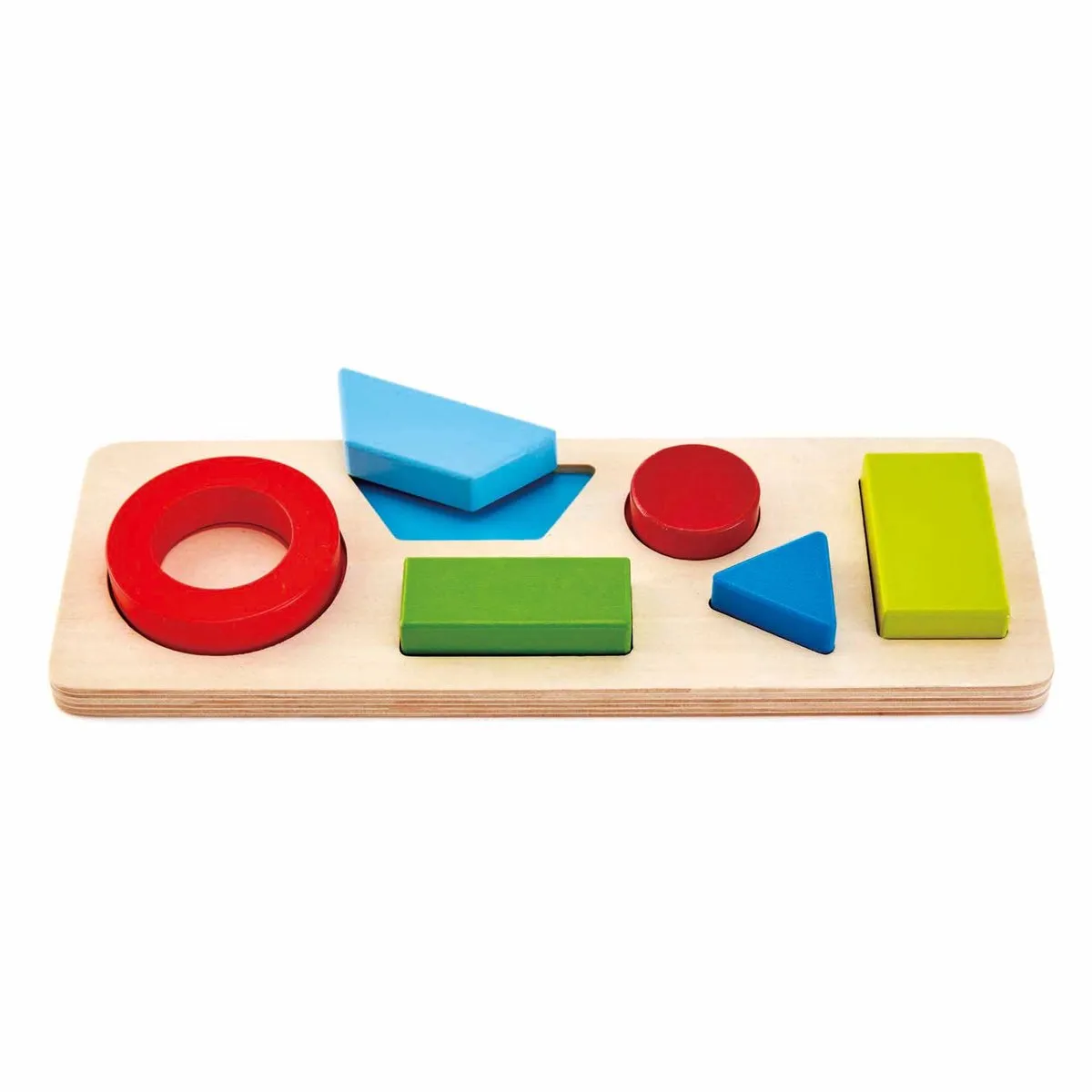 Hape Geometrie-Puzzle 7-delig - Veelkleurig