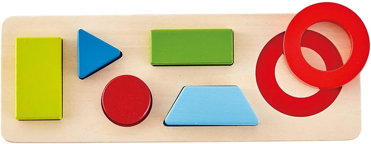 Hape Geometrie-Puzzle 7-delig - Veelkleurig - afbeelding 6 van 6