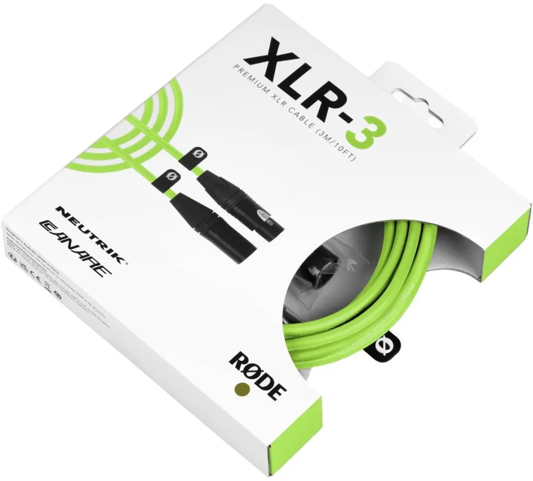 Rode XLR-3 Groen Kabel