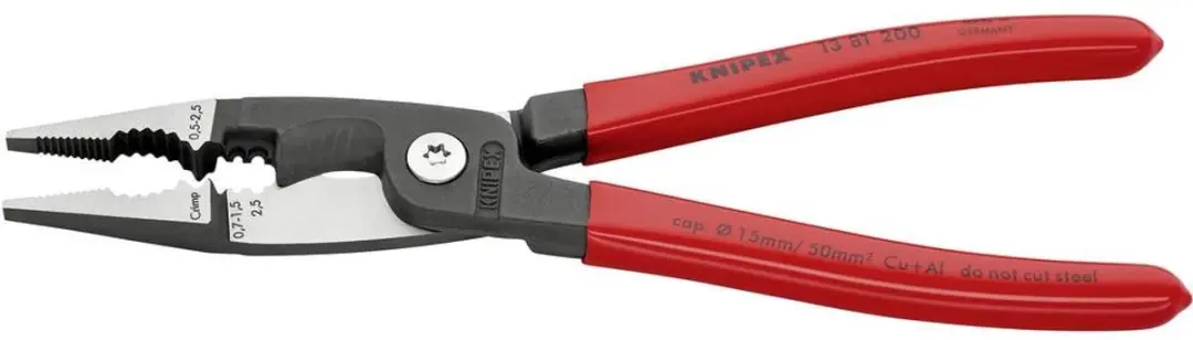 Knipex 13 81 200 Elektro-installatietang 50 mm²