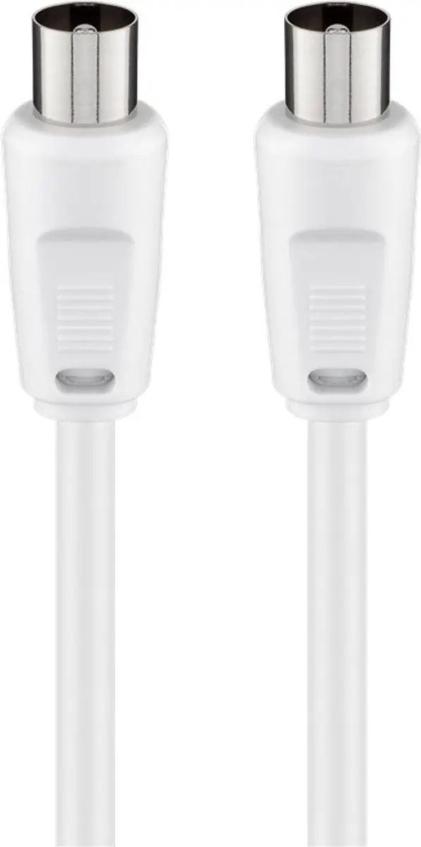 Goobay IEC Coaxkabel - 2,5m - Wit - afbeelding 6 van 6
