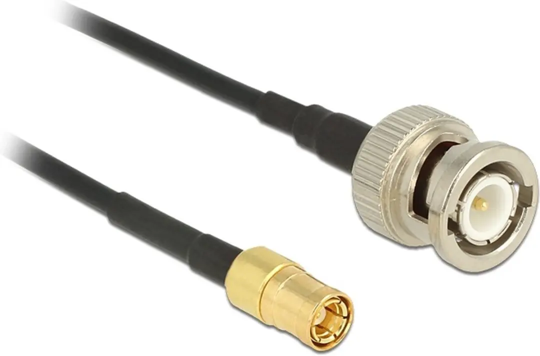 Delock SMB naar BNC Kabel RG174 50 Ohm