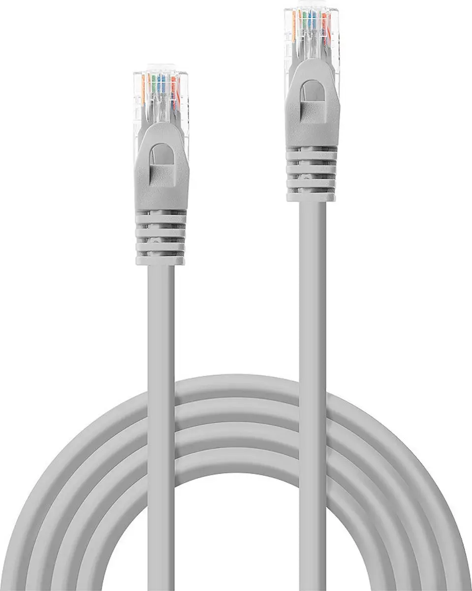 Lindy CAT 5e Patchkabel 1m - Grijs