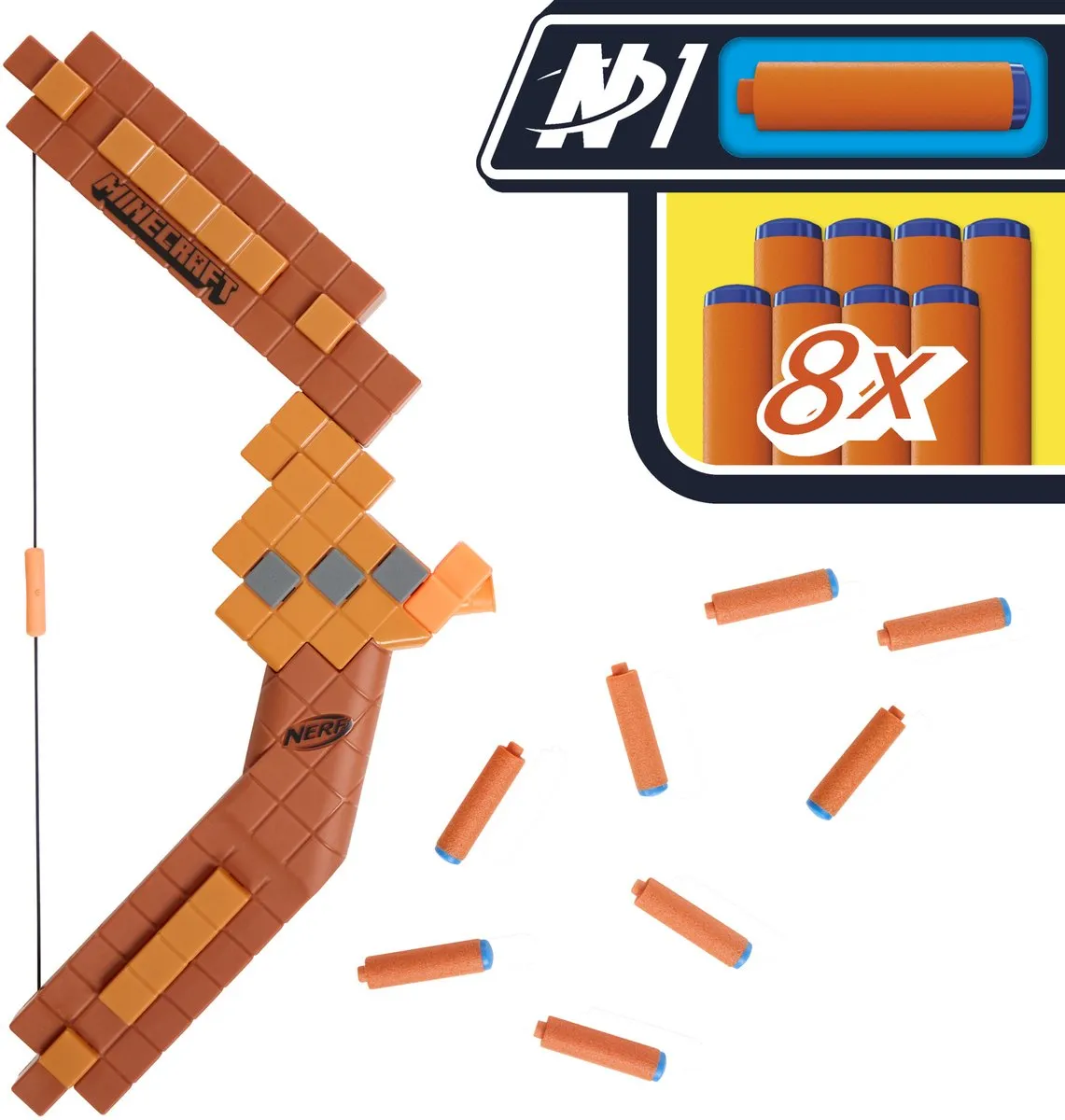 Nerf Minecraft Bow G1120EU4 Speelgoedblaster - Multikleur