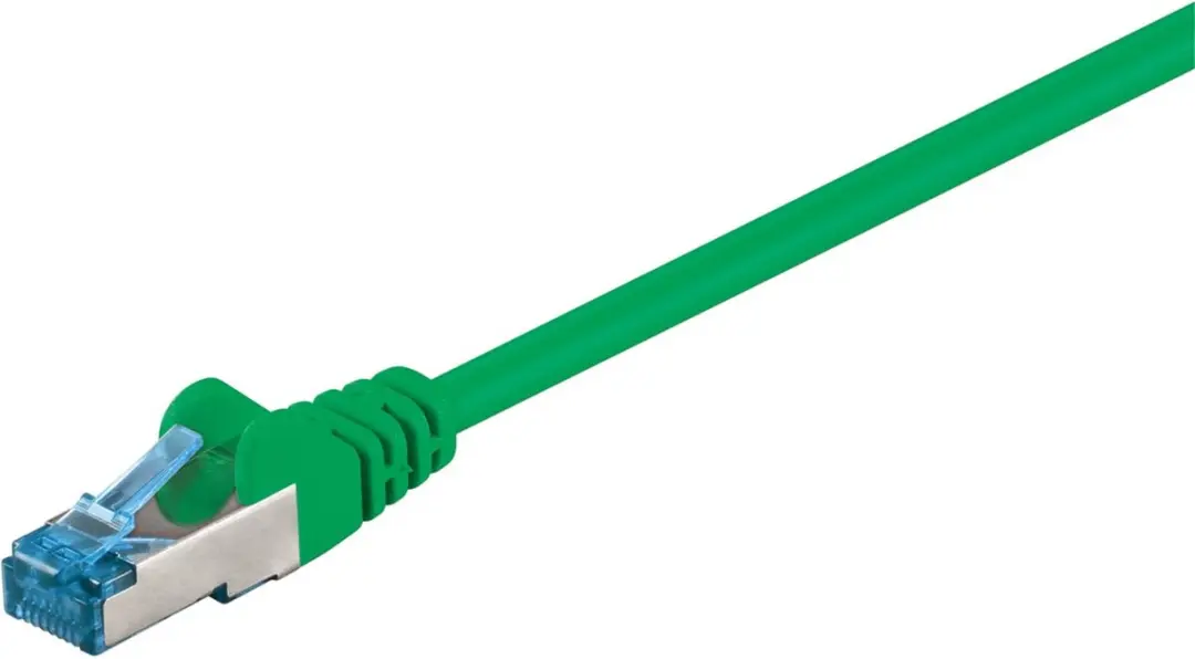 Goobay CAT 6A S/FTP Netwerkkabel - Groen