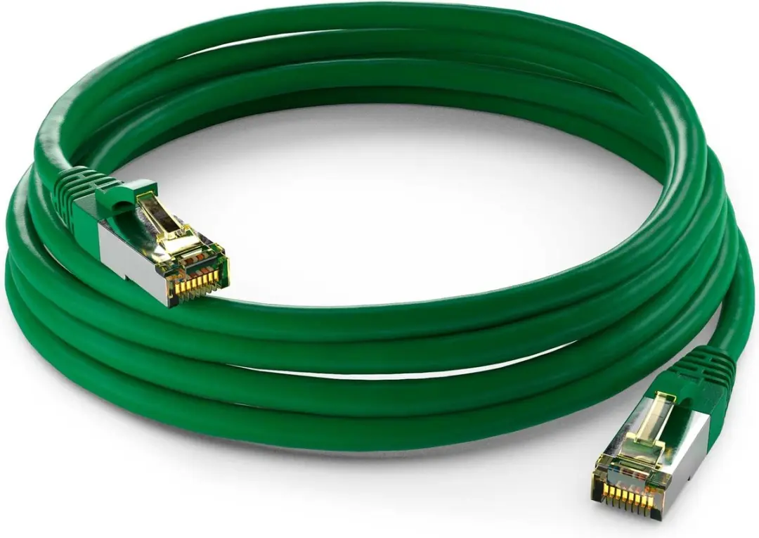 Goobay CAT 6A S/FTP Netwerkkabel - Groen