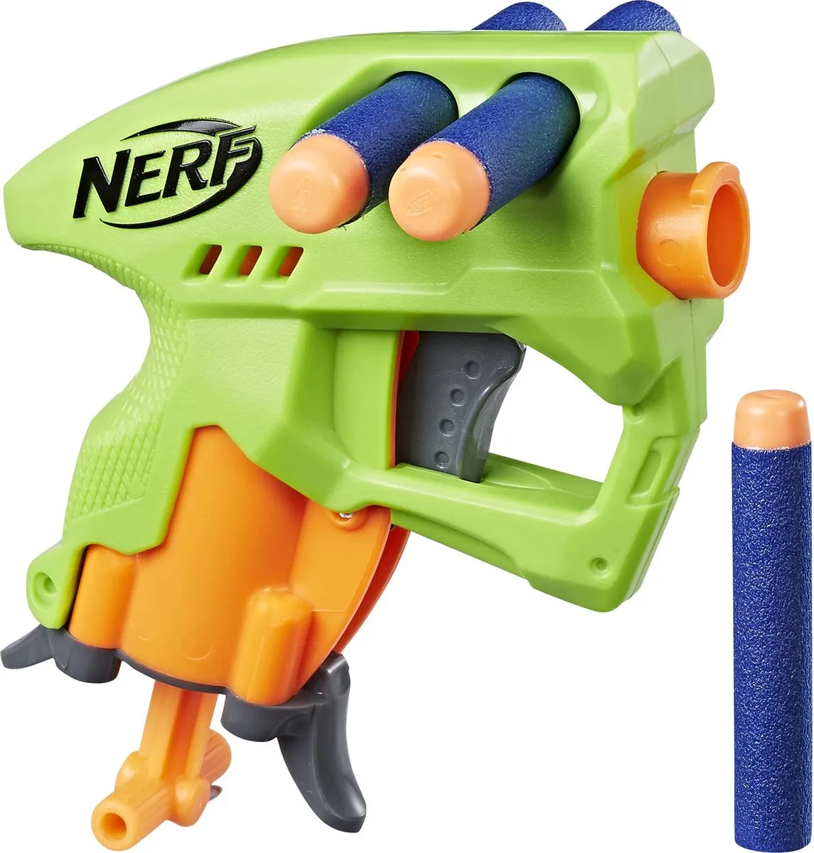 Nerf NanoFire Mini Pijltjespistool - Groen - 3 Pijltjes