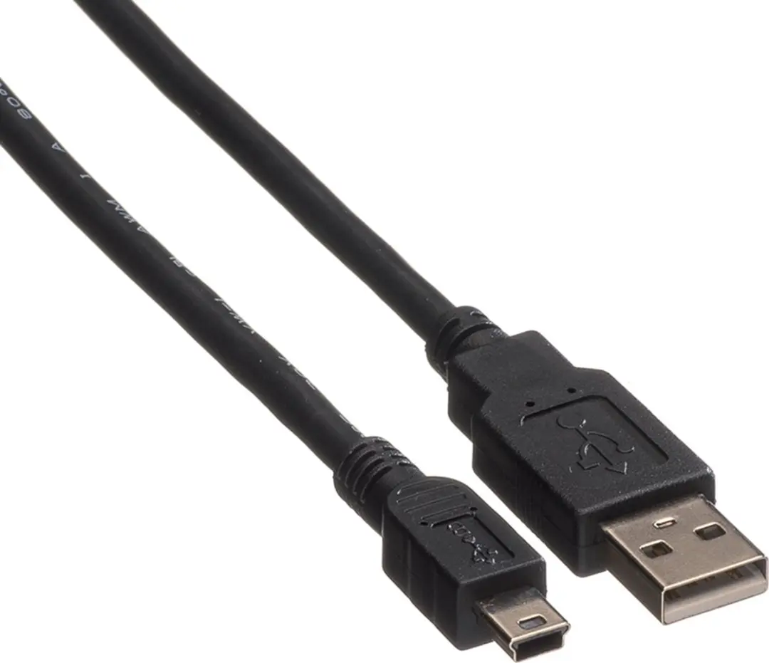 Roline USB 2.0 Kabel A naar Mini 5-Pin - 0,8m