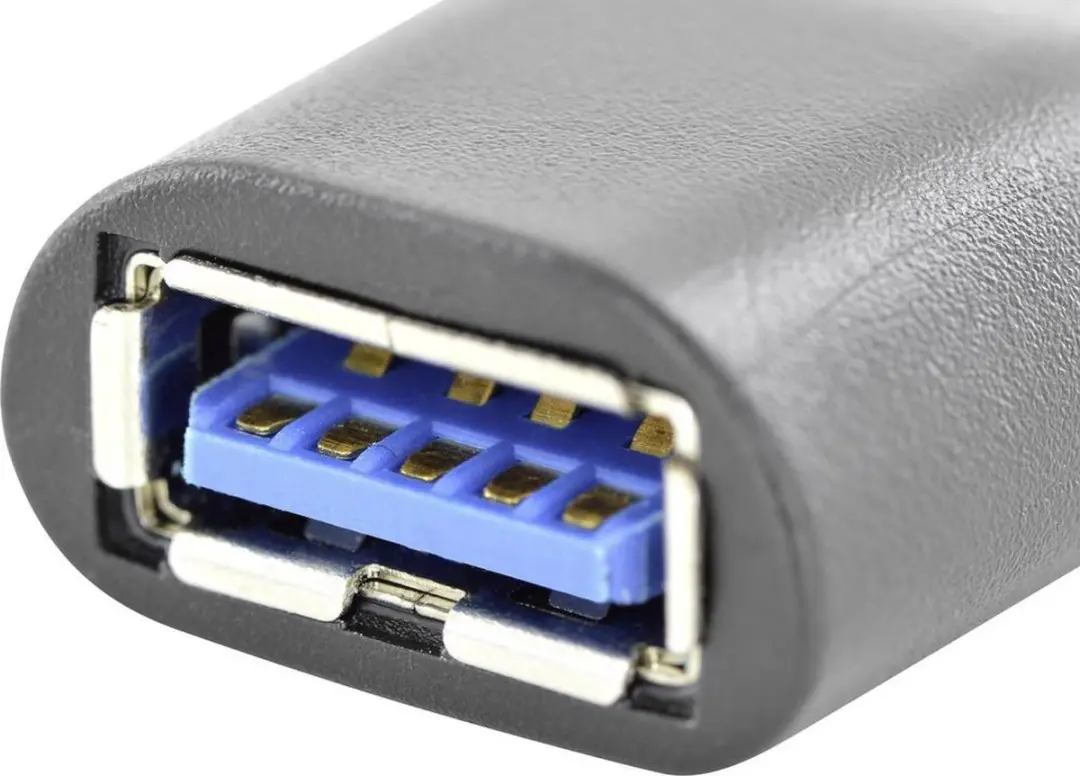 Digitus USB C naar USB A Adapter AK-300506-000-S - USB 3.1 Gen 1