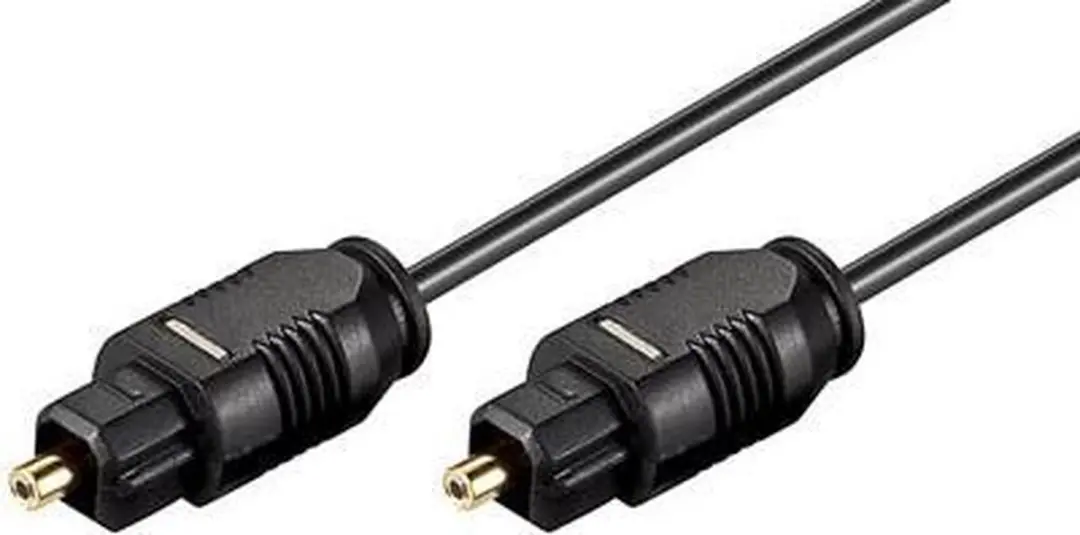 Deltaco TOTO-3 Toslink Audiokabel 3m - Zwart