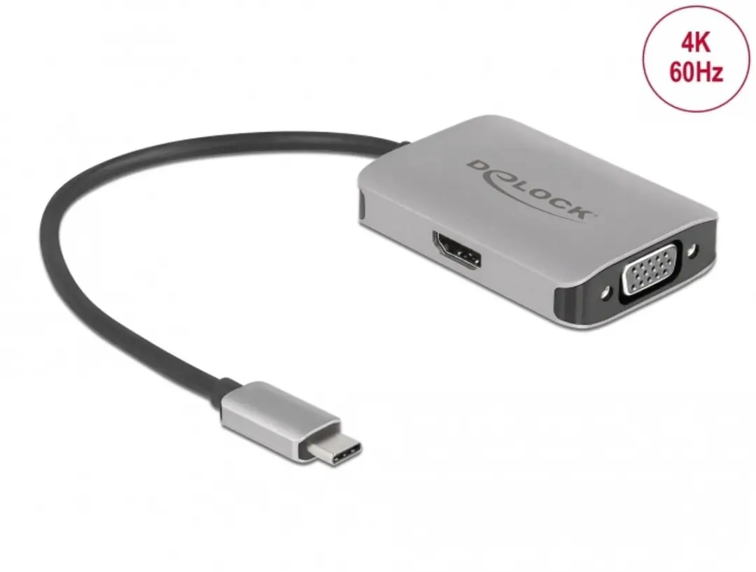 Delock USB Type-C Splitter DP Alt Mode