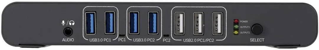 SpeaKa Professional SP-KVM-2P4K KVM-switch