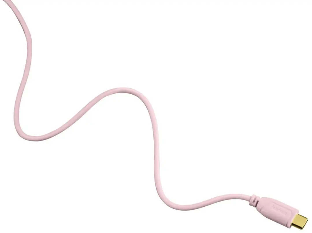 Hama USB2.0-C/USB2.0-A Kabel 0,75m - Roze