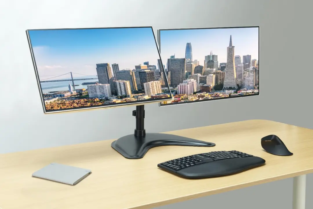 Kensington SmartFit Ergo K58271WW Dubbele Monitorarm - 27" - Zwart