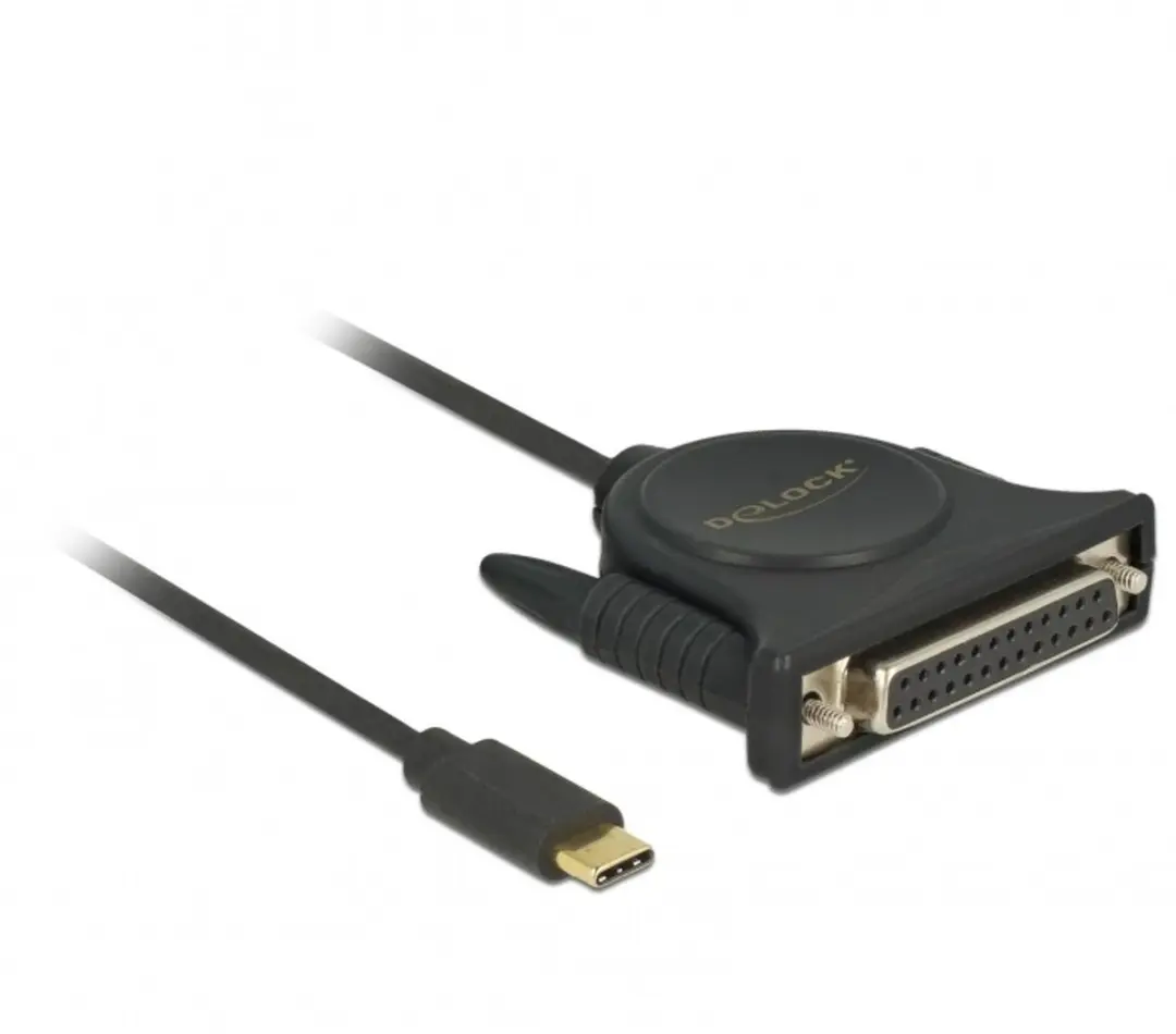 Delock USB-C naar IEEE1284 Parallelle Printerkabel 1,8m