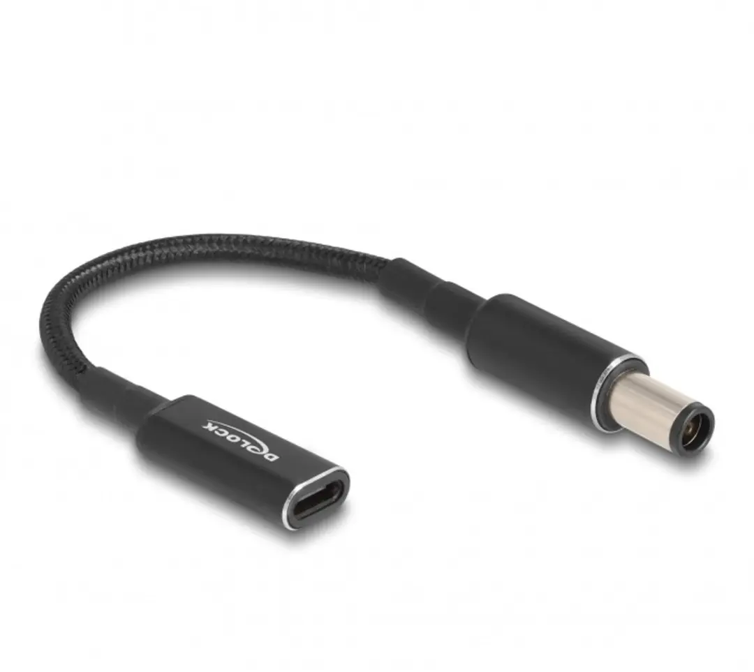 Delock USB-C naar HP/Compaq Notebook Laadadapter 7,4x5,0mm