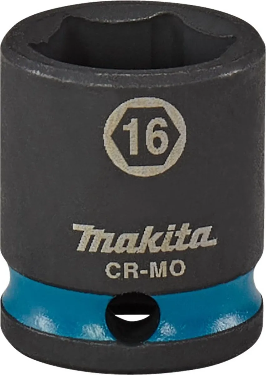 Makita E-15970 Impact Krachtdop 16mm - Zwart