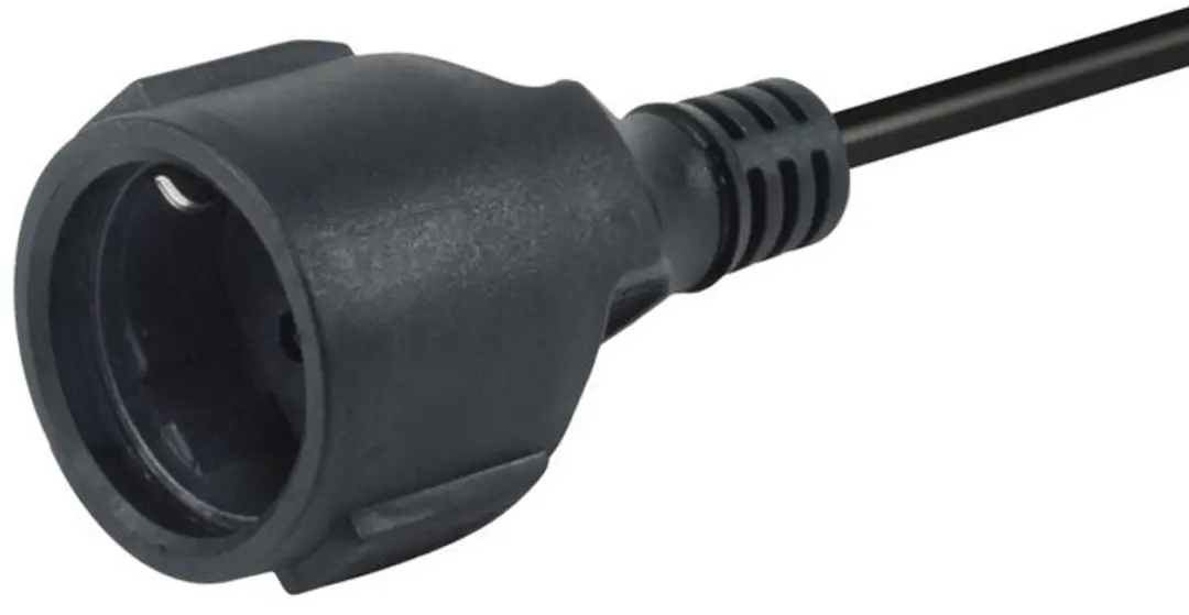 Equip 112106 Elektriciteitssnoer - Zwart - 0,25m