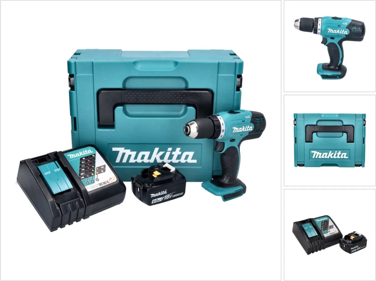 Makita DDF453RG1J Accuboormachine 18V 42Nm