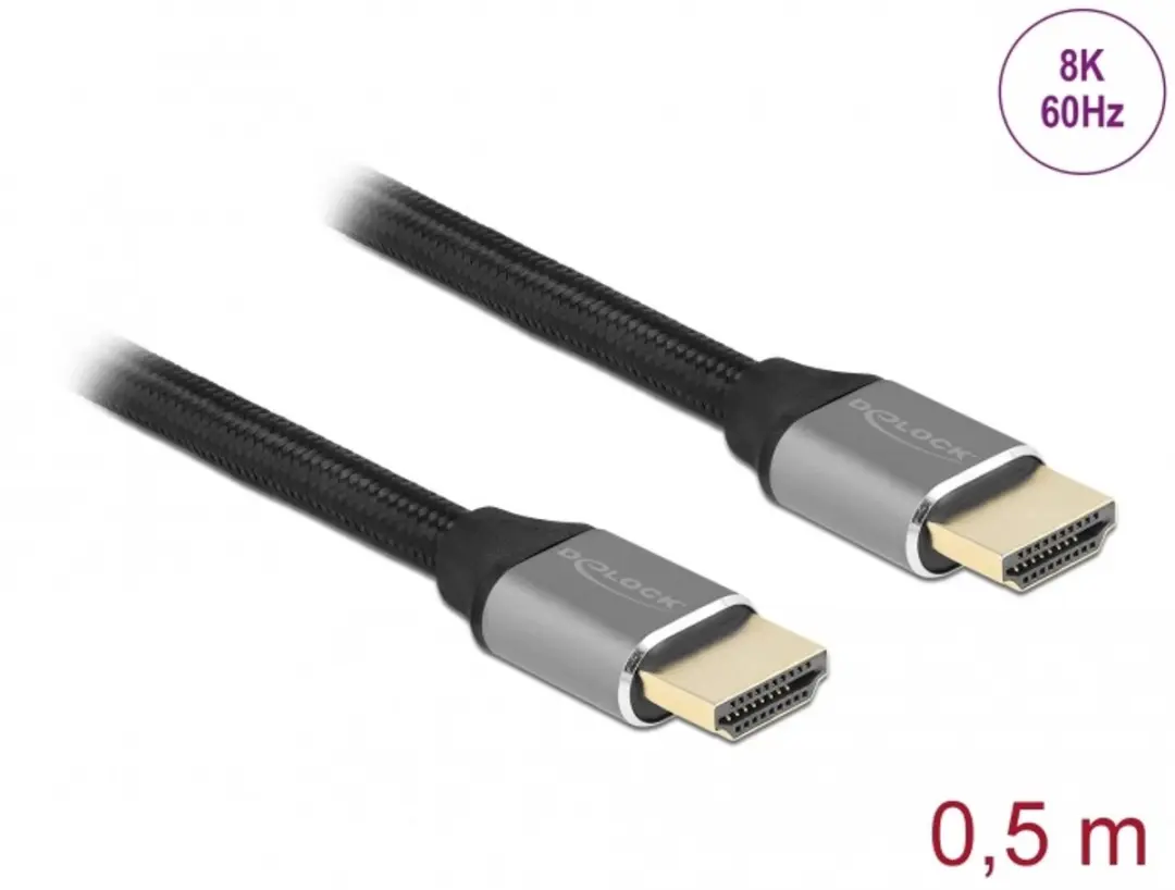 Delock Ultra High Speed HDMI Kabel 48 Gbps 8K 60Hz