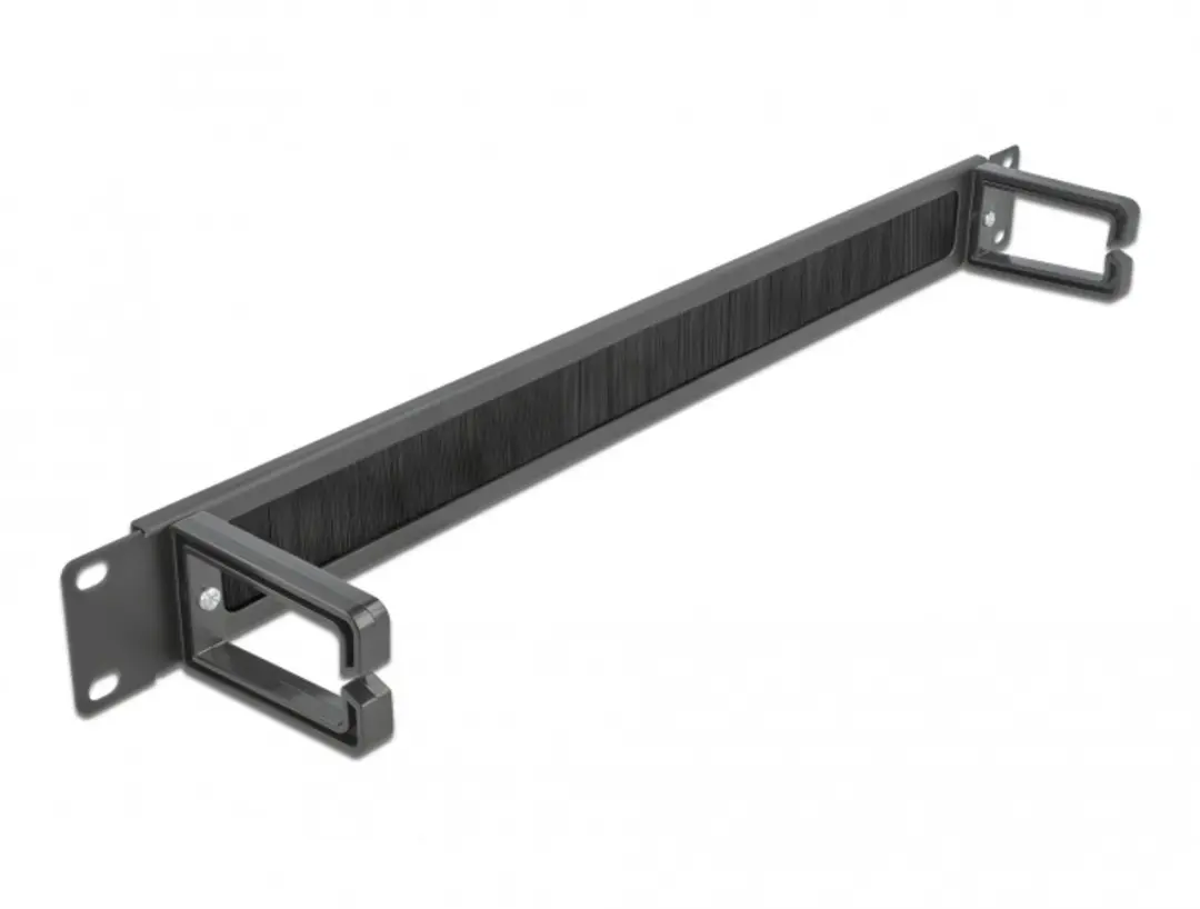 Delock 19" Kabelmanagement Borstelstrip 1U
